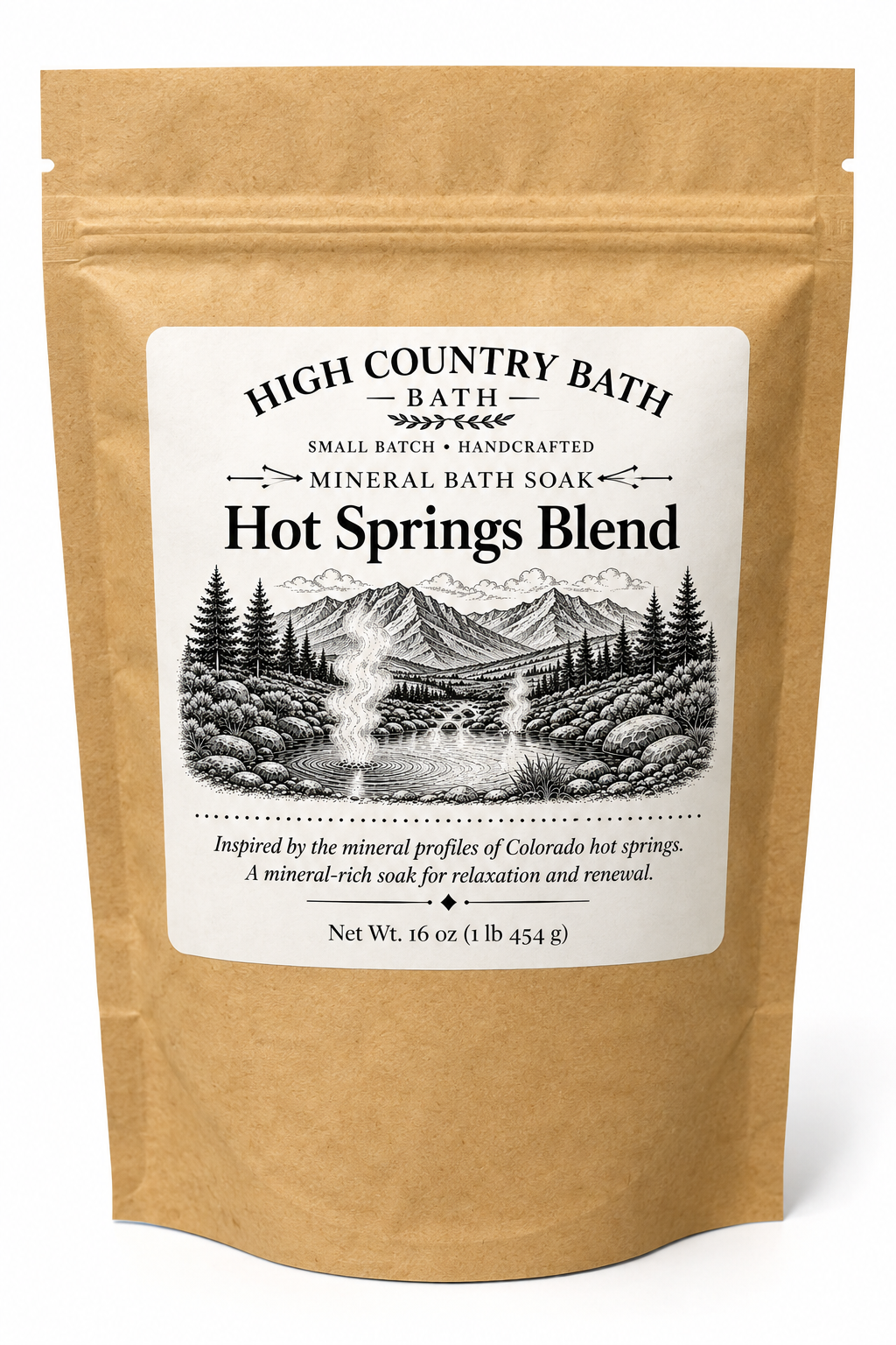 Hot Springs Blend Mineral Bath Soak