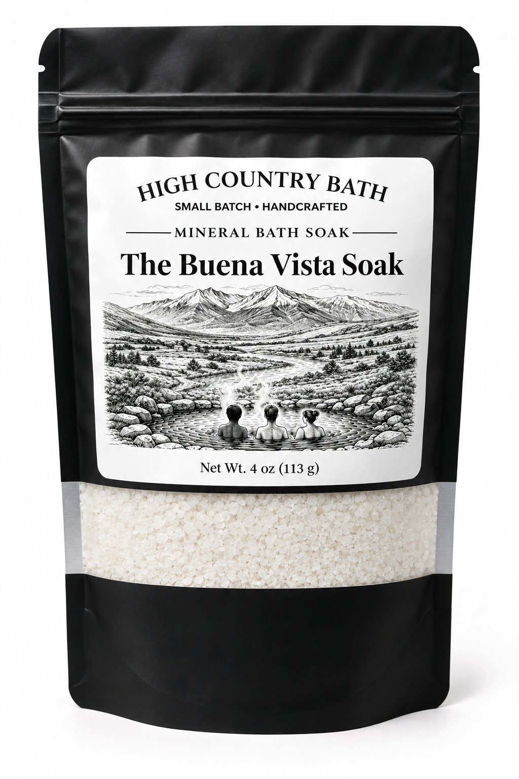 The Buena Vista Hot Springs Bath Soak - Colorado Mineral Hot Springs Gift