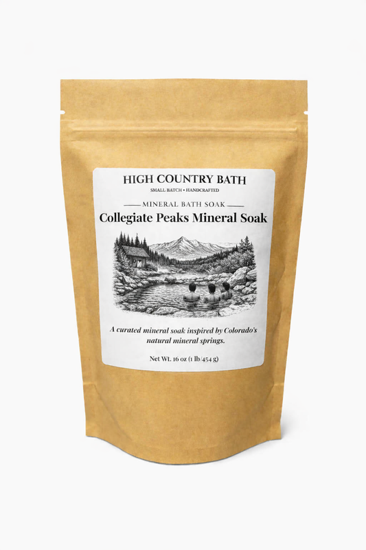 Collegiate Peaks Hot Springs Soak - Colorado Mineral Spa Gift